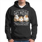 Zuhause Ist Wo Meine Meerschweinchen Sind Guinea Pigs Hoodie