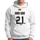 Andi Bar Sauftrikot X Malle Party Trikot Deutschland Kapuzenpullover