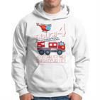 Children's Fireman Endlich 4 Jetzt Bin Ich Einsatzeiteiteiter Hoodie