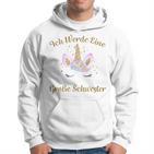 Children's Ich Werde Eine Große Schwester Ich Werde Eine Hoodie