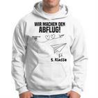 Children's Wir Machen Den Abflug 5 Klasse Graduation Primary 80 Hoodie