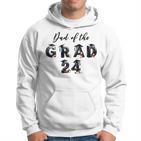 Damen Papa Der Graduate Classon 2024 Mit-Ausschnitt Kapuzenpullover