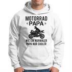 Damen Sportbike Motorradfahrer Spruch Herren Motorrad Papaater Mit-Ausschnitt Kapuzenpullover