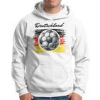 Fussball Fußball Mannschaft Flagge Deutschland Fan Kapuzenpullover