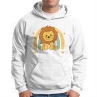 Hurra Ich Bin Jetzt Ein Krippenkind Löwen Hoodie für Kinder