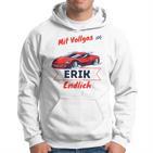 Kinder Endlich Schulkind Erik Personalised First Day Of School 2024 Hoodie