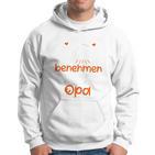 Kinder Ichersuche Mich Zu Benehmen Opa Children's Slogan Kapuzenpullover