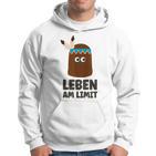 Leben Am Limit Schaumkiss Schokokiss Indian Gray S Hoodie