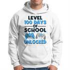 Level 100 Days Of School Unlocked Gamerideospiele Jungen Hoodie