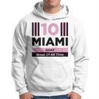 Miami 10 GOAT Herren Hoodie - Sportdesign für den Großartigsten