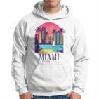 Miami Floridaintage Retro Usa America Souvenir Kapuzenpullover