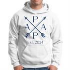 Papa Est 2024 Papa Est 2024 Kapuzenpullover