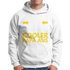 Papa Geburtstagatertag Richtig Cooler Papa Spruch Geschenk Kapuzenpullover