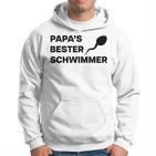 Papa's Bester Schwimmer X Lecker Bierchen Party Outfit Kapuzenpullover