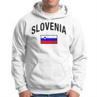 Slovenia Flag Slovenia Proud Slovenia Gray Hoodie