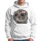 Trauriger Hamster Meme Trauriger Hamster Hoodie