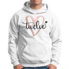 Twelve Zwölf Herz Schriftzug 12 Geburtstag 12 Jahre Mädchen Hoodie