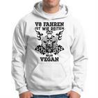 V8 Fahren Ist Wie Reiten Nuregan Achtzylinder Slogan Kapuzenpullover