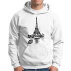 Vintage Paris Eiffel Tower Hoodie