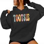 Tootsie Retro Groovy Mama Süße Lustige Oma Zum Muttertag Kapuzenpullover für Damen