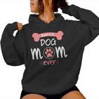 Women's Best Dogs Mum Dog Owners Dog Kapuzenpullover für Damen