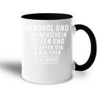 With Alcohol Und Sonnenschein Ficken Und Besoffen Ger S Tasse Zweifarbig