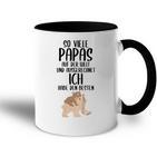 Children's Ich Habe Den Beste Papa Der Welt Ich 80 Tasse Zweifarbig