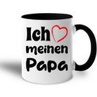 Ich Liebe Meinen Papa Trag Es Zumatertag Tasse Zweifarbig