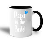 Kinder Papa Ist Der Beste Father Familien Papa 80 Tasse Zweifarbig