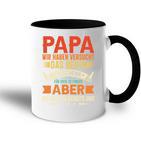 Papa Wir Habenersucht Das Perfekte Papa Undater Motiv Tasse Zweifarbig