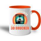 3D Printer Mir Reichts Ich Geh 3D Print Fan Tasse Zweifarbig