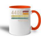 4400 Münster Retro Postcodes Old Postcodeintage Tasse Zweifarbig