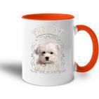 Best Maltese Dad All Maltese Dog intage Tasse Zweifarbig