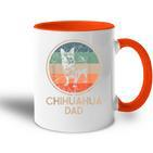 Chihuahua Dog -Intage Dad Chihuahua Dad S Tasse Zweifarbig