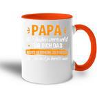 Dad Best Tasse Zweifarbig