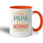 Damen Herren Habe Zwei Titel Papa Und Opa Lustiges Geschenk Mit-Ausschnitt Tasse Zweifarbig