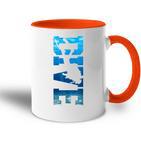 Diver Diving Tasse Zweifarbig