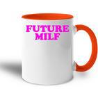 Future Milf Retrointage Style Tasse Zweifarbig