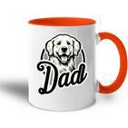 Golden Retriever Papa Tasse Zweifarbig