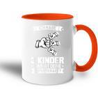 Ich Bin Papaon 3 Kinder Papa 3 Tasse Zweifarbig