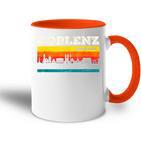 Koblenz Skyline Tasse Zweifarbig