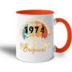 Mai 1974 Limited Edition 50 Jahren Mann Frau Spruch Tasse Zweifarbig