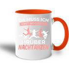 Muss Nochmal Drüber Nachtanzen Dancer Dance Tasse Zweifarbig