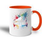 Piano Piano Tasse Zweifarbig