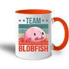 Team Blobfisch Deep Sea Fish Blobfish Tasse Zweifarbig