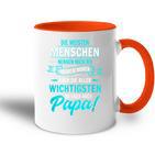 Vatiater Die Meisten Menschen Nennen Mich Beim Name Papa Tasse Zweifarbig