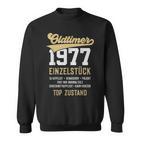 46 Jahre Oldtimer 1977Intage 46Th Birthday Sweatshirt