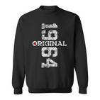 58 Jahre 58Th Geburtstag Original 1964 Black S Sweatshirt