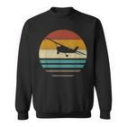 Aeroplane Aviator Retro Vintage Pilot Sweatshirt