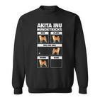 Akita Inu Dog Tricks Sweatshirt